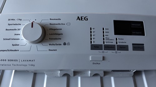 AEG  Lavamat Waschmaschine L6TB412 Bedienfeld mit Platine Steuerung