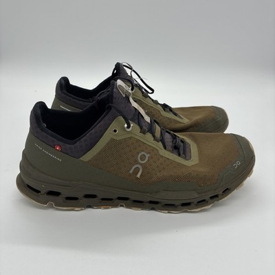 ON RUNNING Cloudultra Olive | Eclipse 44.99451 SizE M 8.5 HELION WELL LOVED FAIR