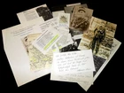 WW2 German Heer - AUTOGRAPHED PHOTO GROUPING - MATTHIAS HETZENAUER - POST WAR