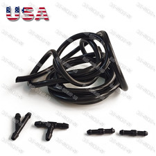 Washer Nozzle Spray Pump Hose Wiper Tube Headlight Pipe Front Rear Windshield 5x