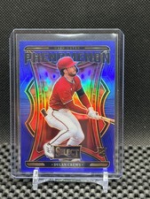 Dylan Crews RC 2025 Select - Phenomenon - Blue Prizm #3 #35/49  Nationals