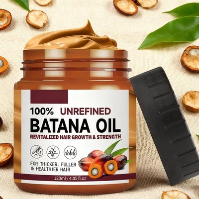 Unrefined Organic Raw Batana Oil for Hair Growth 100% Natural Pure Hair Care