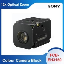 SONY FCB-EH3150 12x Zoom HD 1280 x 720P Color Block Camera 1/4-type Exmor CMOS