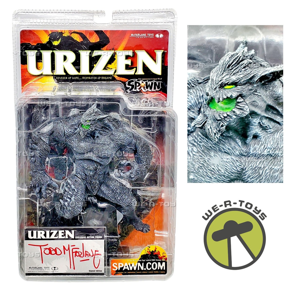 Spawn Urizen Exclusive Action Figure 2001 McFarlane 90269