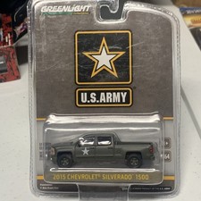 Greenlight U.S. Army 2015 Chevrolet Silverado 1500, 1:64, COMB SHIP 1 PER MULT