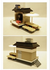 LEGO City Town 60097 Bag 11 Set Coffee Shop Bike Stand Sealed