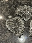 Vetreria Di Borgonovo Glass Leaf Candy Dish Set of 3 Italy | Vintage Trinket  — photo 9