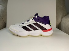 Adidas Court Stabil JH5163 Mens Sneaker 8 White Aurora Indoor Volleyball Shoes