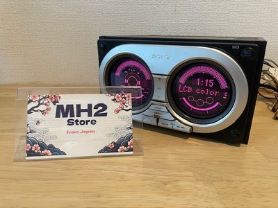 SONY WX-7700MDX CD MD Player with AUX CD MD Playback Operation