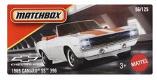 MATCHBOX 1969 CHEVY CAMARO SS 396 POWER GRABS NEW 2026