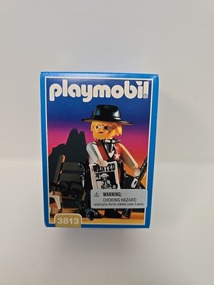 Vintage Playmobil #3813 Western Sheriff Marshall NEW IN PACKAGE 