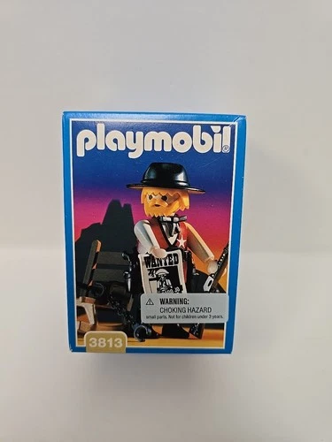 Vintage Playmobil #3813 Western Sheriff Marshall NEW IN PACKAGE