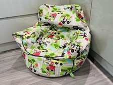 Toddler Bean Bag Chair With Traffic Vehicle Print By Bean Lazy
