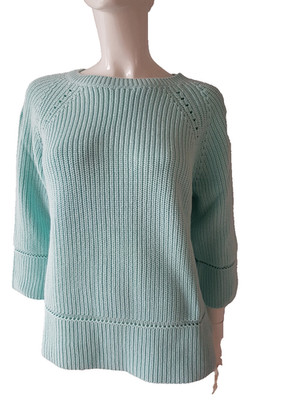 RIANI Pullover 3/4 Armlänge  hellblau Gr.38/40*NEU