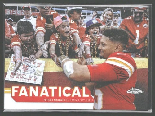 2025 Topps Chrome Patrick Mahomes II Base (RAW)
