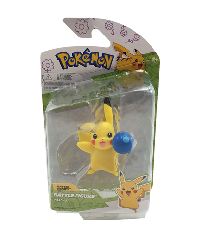 Pokemon Battle Figure Full Set 2025 Easter Spring Pikachu Bulbasaur Roselia NEW - Picture 5 of 9
