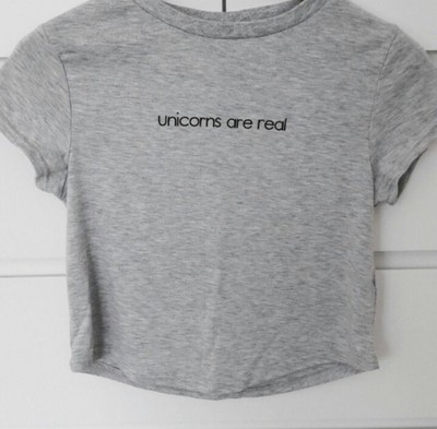 unicorn crop top forever 21
