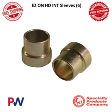 SPC EZ ON HD INT Sleeves (6) 1.25" Hole/.5" Depth Universal Fitment #32120