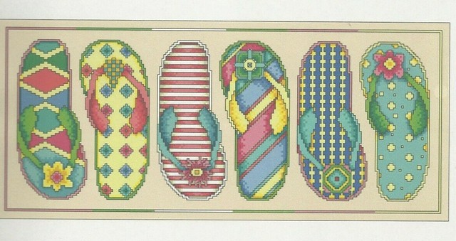 FLIP FLOP FUN--Summer--Colorful--Vickery Collection ...