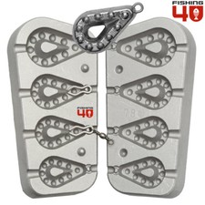 Watch Grip Sinker Mold 40-50-60-90g Fishing Weight Mold Carp Sea Fishing