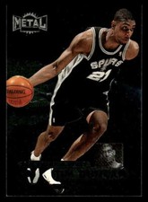 1997-98 Metal Universe Tim Duncan #72 Rookie NM Spurs JX2775