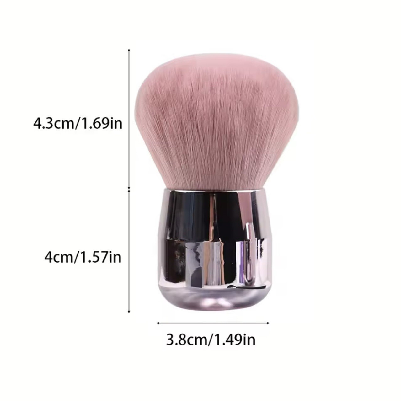 Kabuki Brush Multi Purpose Foundation Makeup & Nail Art Duster Powder Remover