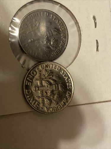 2000 P Dime Error Coin Is Missing Clad On Both Sides. Actual Coin. - Picture 11 of 20
