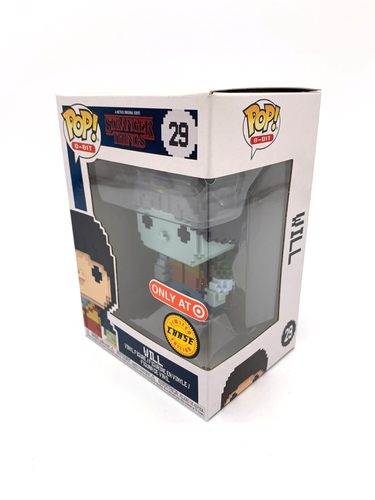 Funko Pop Stranger Things Will #29 8-Bit Target Exclusive Chase Variant Blemish - Picture 2 of 12