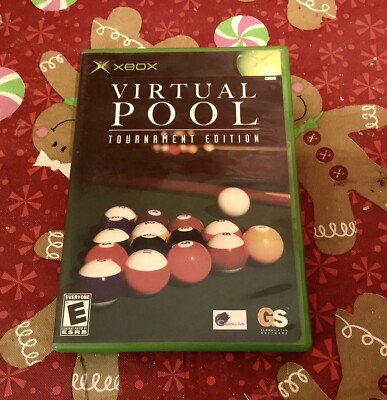 Xbox Original Game - Virtual Pool Complete   Working Clean Disc