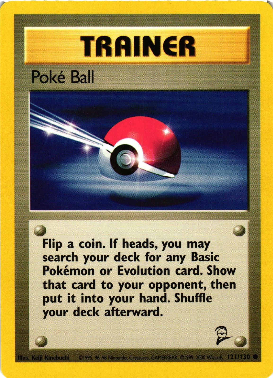 Base Set 2 #121/130 Poke Ball