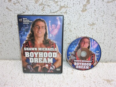 スポーツ選手 WWE BOYHOOD DREAM Shawn Michaels : Boyhood Dream DVD Out of Print WWE WWF HBK