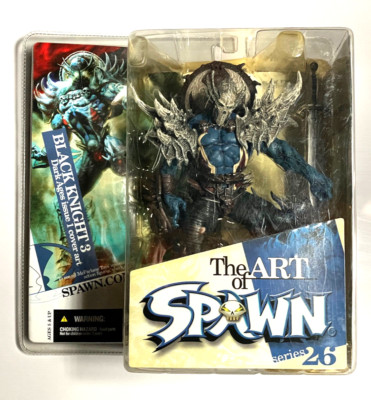 McFarlane 2004 Art Of Spawn Series 26 BLACK KNIGHT 3 Dark Ages NIB NEW