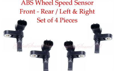 4 ABS Wheel Speed Sensor Front Rear Left & Right Fits: GX460 GX470 LX570 4Runner