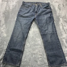 Levis 559 Jeans Mens 38x30 Blue Straight Baggy Wide Leg Denim Medium Wash
