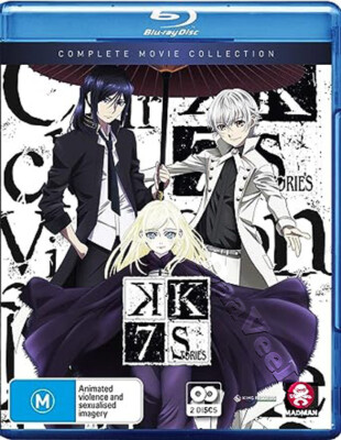 K: Seven Stories Complete Movie Collection NEW Blu-Ray 2-Disc Set