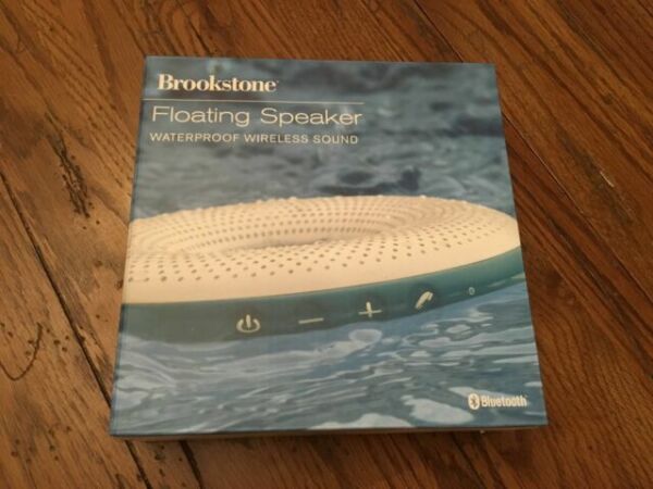 brookstone waterproof bluetooth speaker
