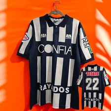 Rayados de Monterrey Home 96/97 - Retro - CARECA # 22 - Aba Sport - 2XL (USA-XL)