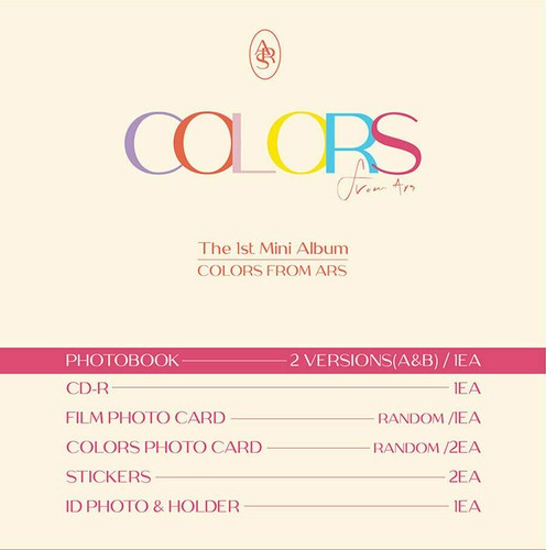 GOT7 YOUNGJAE COLORS FROM ARS Album 2 Ver SET 2CD+2 Foto Buch+6 Karte+2 Foto+etc - Bild 2 von 12