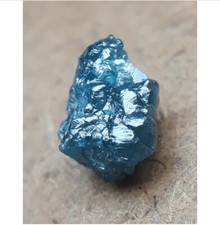 1.15 Ct, Natural Rough Diamond,Blue Rough Diamond,Uncut Raw,Blue Diamond Ring