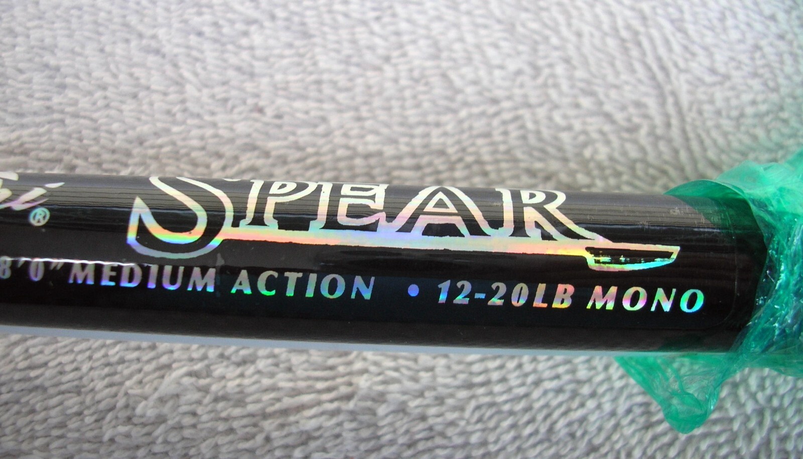 TSUNAMI SPEAR Spinning Rod 8’ Medium Action, Fresh/Saltwater, Fiberglass NO BOX eBay