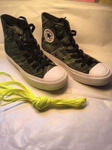 converse with lunarlon high tops