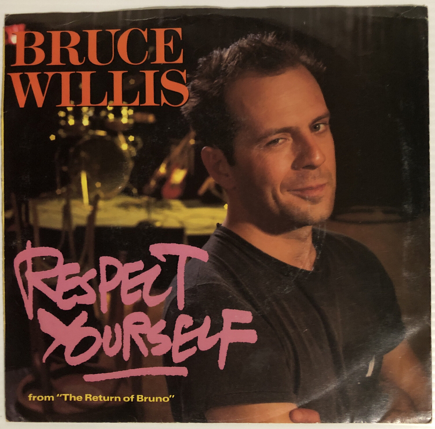Bruce Willis - Respect Yourself 1986-7’ Single 45rpm Record