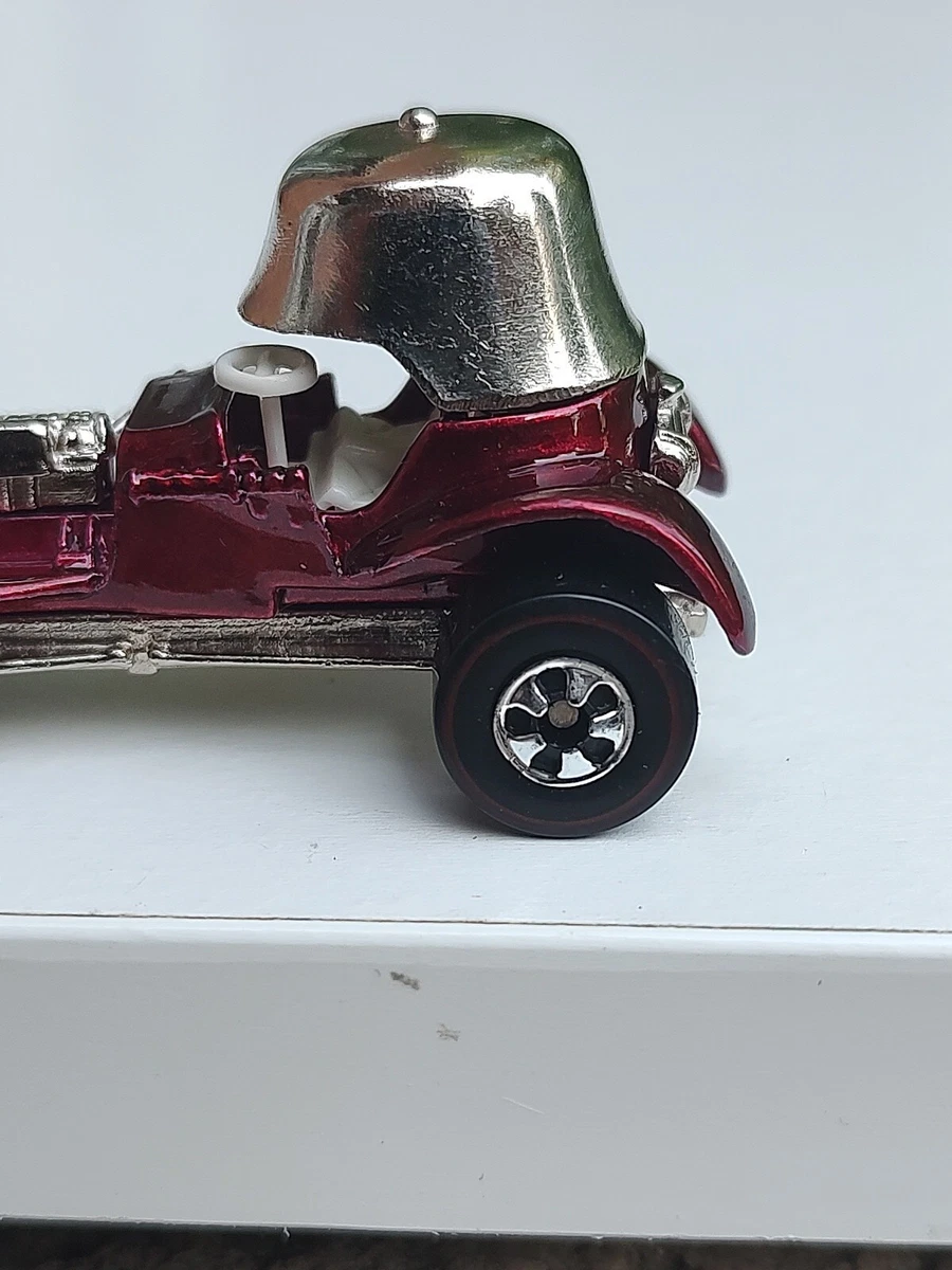 Vintage Diecast Hot Wheels Redline Reissue Red Baron Cherry White