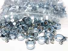 (100) AWAB 15 5/8" Hose & Tube Clamp 15-17mm Applications 17mm Open 15mm Closed