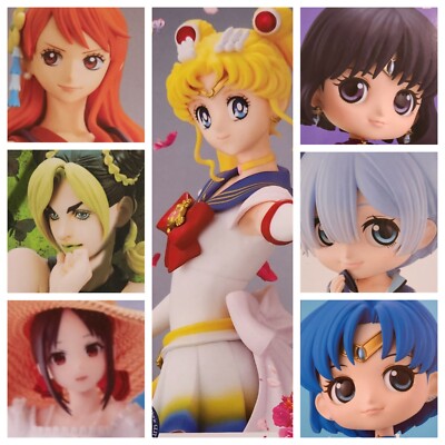 Banpresto Anime Sexy,Cute Females Figures Sailor Moon-Kaguya Sama-Grandista-Nami