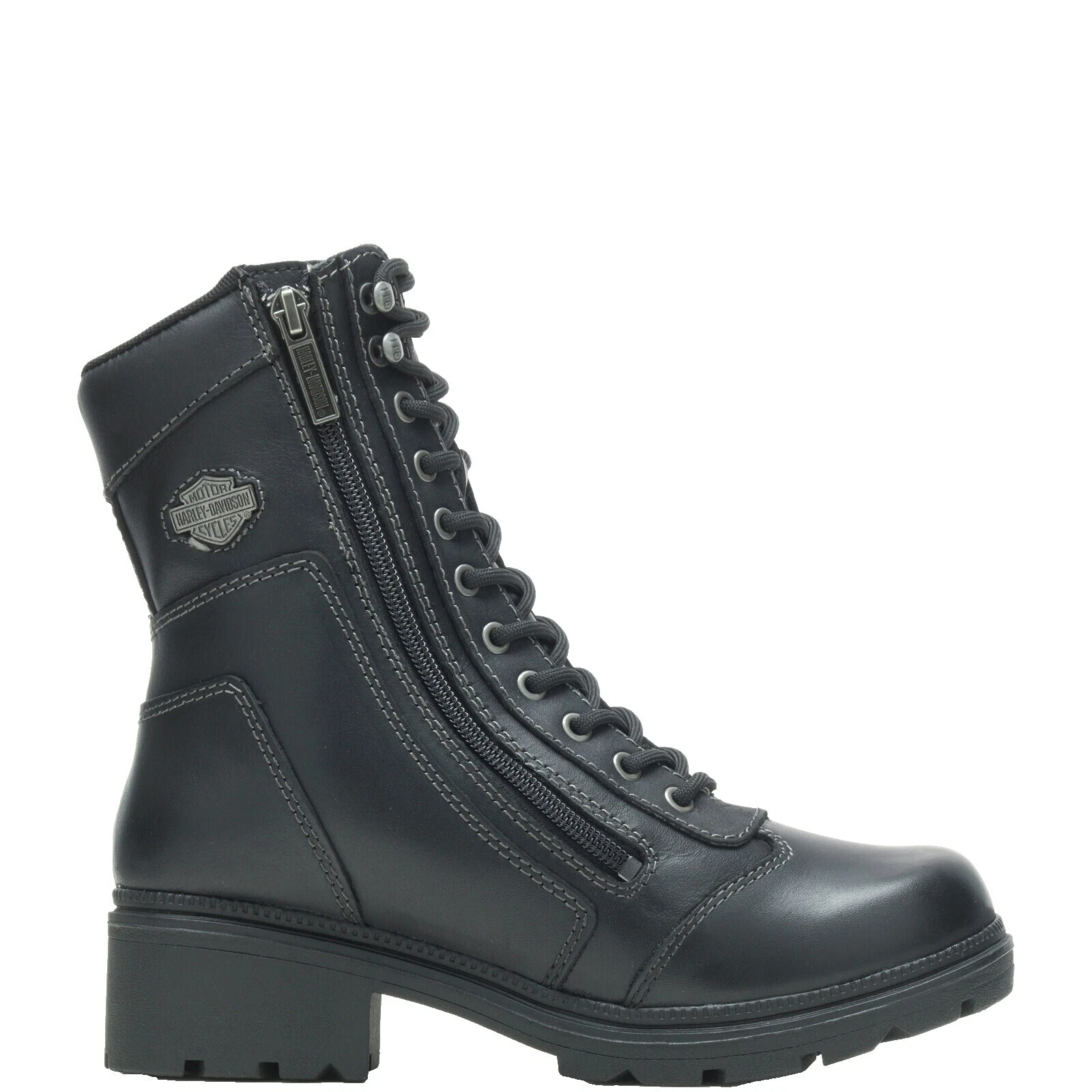 Sólido Harley-Davidson Biker Informal Botas para Mujeres