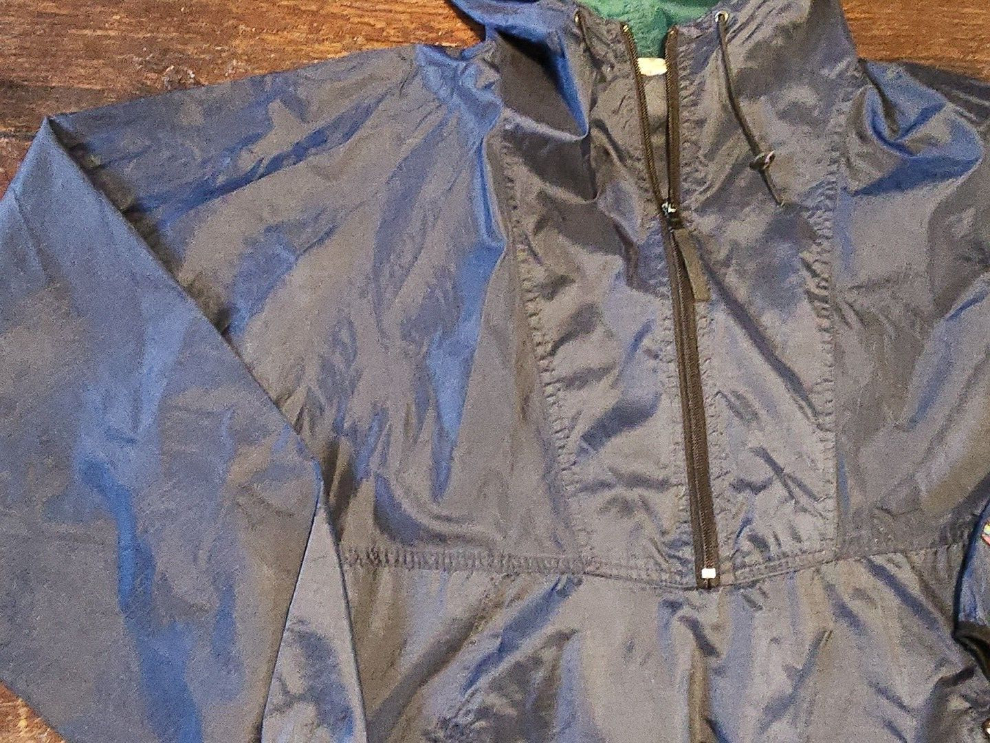 Helly Hansen Blue Windbreaker Packable Jacket ~ H… - image 2