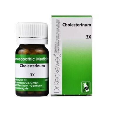 Dr.Reckeweg Germany Homeopathy Cholesterinum 3X (20gm Tablets)