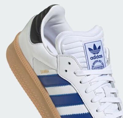 adidas Originals Samba‎ XLG Mens Size 11.5 Royal Blue White Gum Sneakers IE9182 adidas Samba XLG Mens Lifestyle Shoes White Royal Blue Gum  main image 3