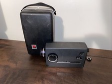 VINTAGE KODAK INSTAMATIC M5 8MM MOVIE CAMERA Untested For Parts With Case